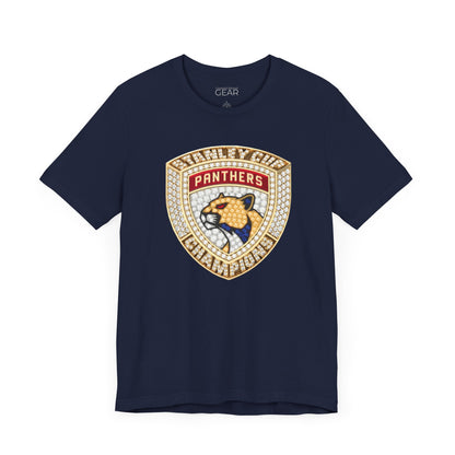 2024 Florida Panthers Stanley Cup Championship Ring Tee