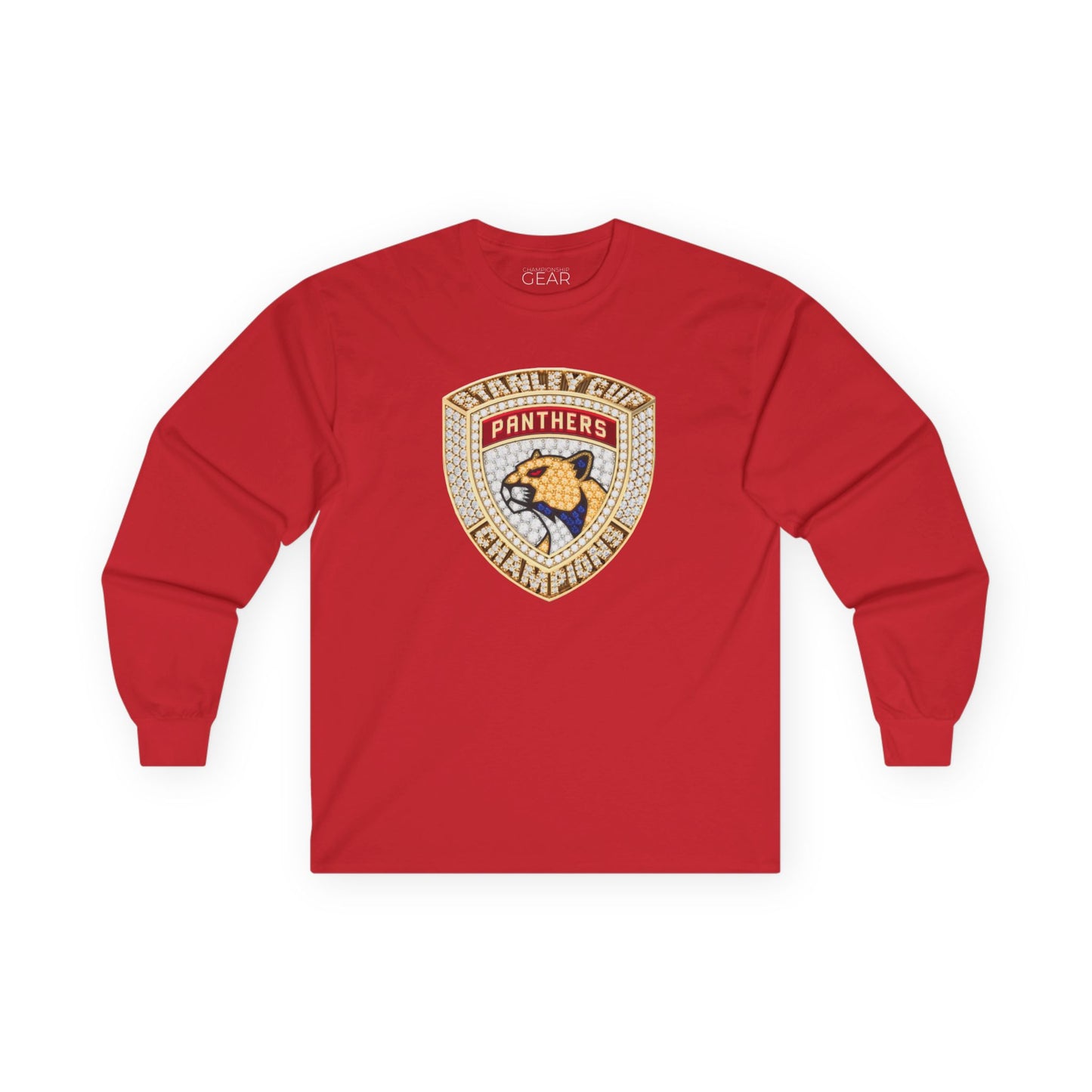 2024 Florida Panthers Stanley Cup Championship Ring Longsleeve