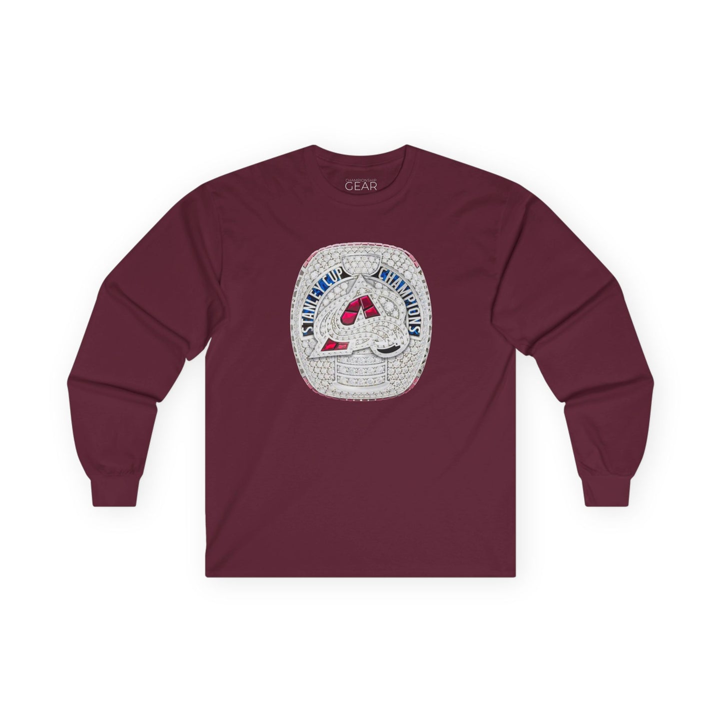 2022 Colorado Avalanche Stanley Cup Ring Longsleeve