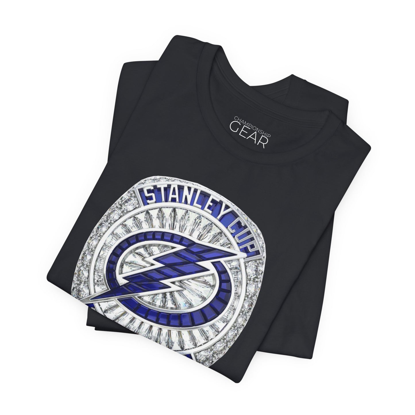 2021 Tampa Bay Lightning Stanley Cup Ring Tee