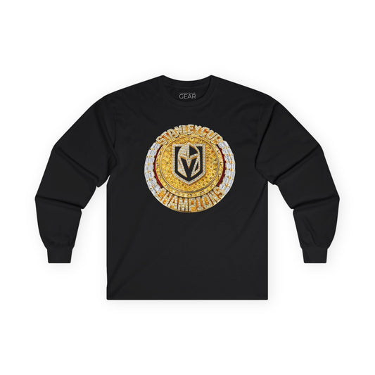 2023 Vegas Golden Knights Stanley Cup Championship Ring Longsleeve