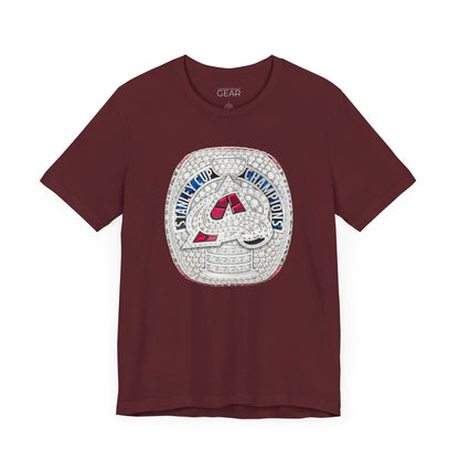 2022 Colorado Avalanche Stanley Cup Ring Tee