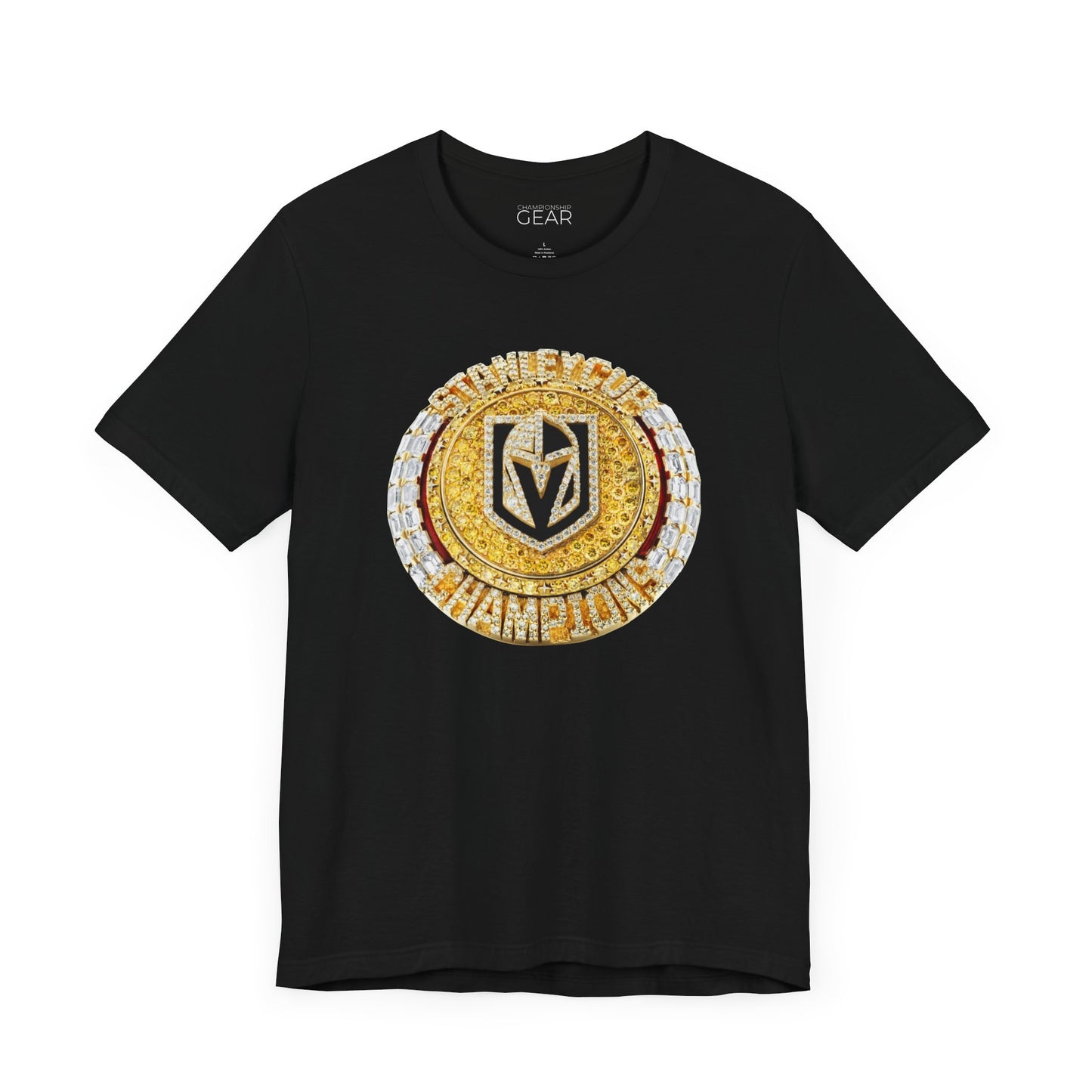 2023 Vegas Golden Knights Stanley Cup Championship Ring Tee