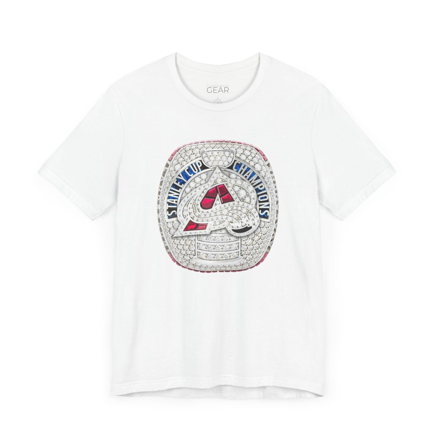 2022 Colorado Avalanche Stanley Cup Ring Tee