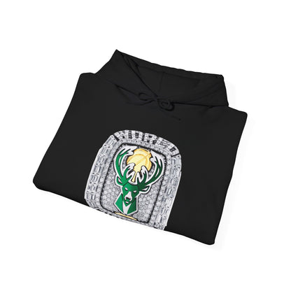 2021 Milwaukee Bucks Championship Ring Hoodie