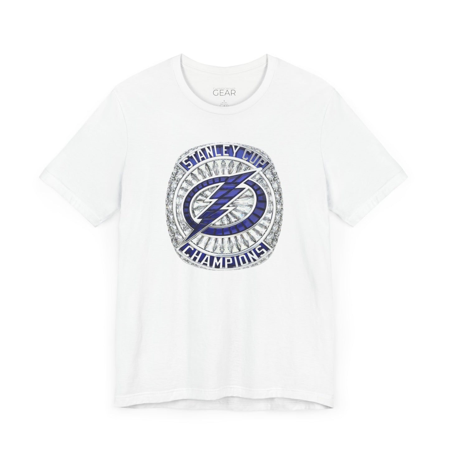 2021 Tampa Bay Lightning Stanley Cup Ring Tee