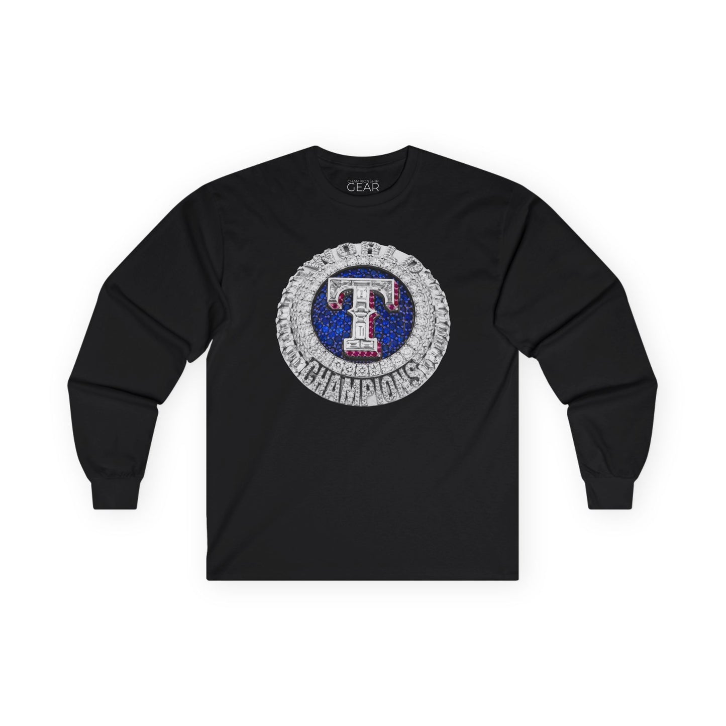 2023 Texas Rangers World Series Championship Ring Longsleeve