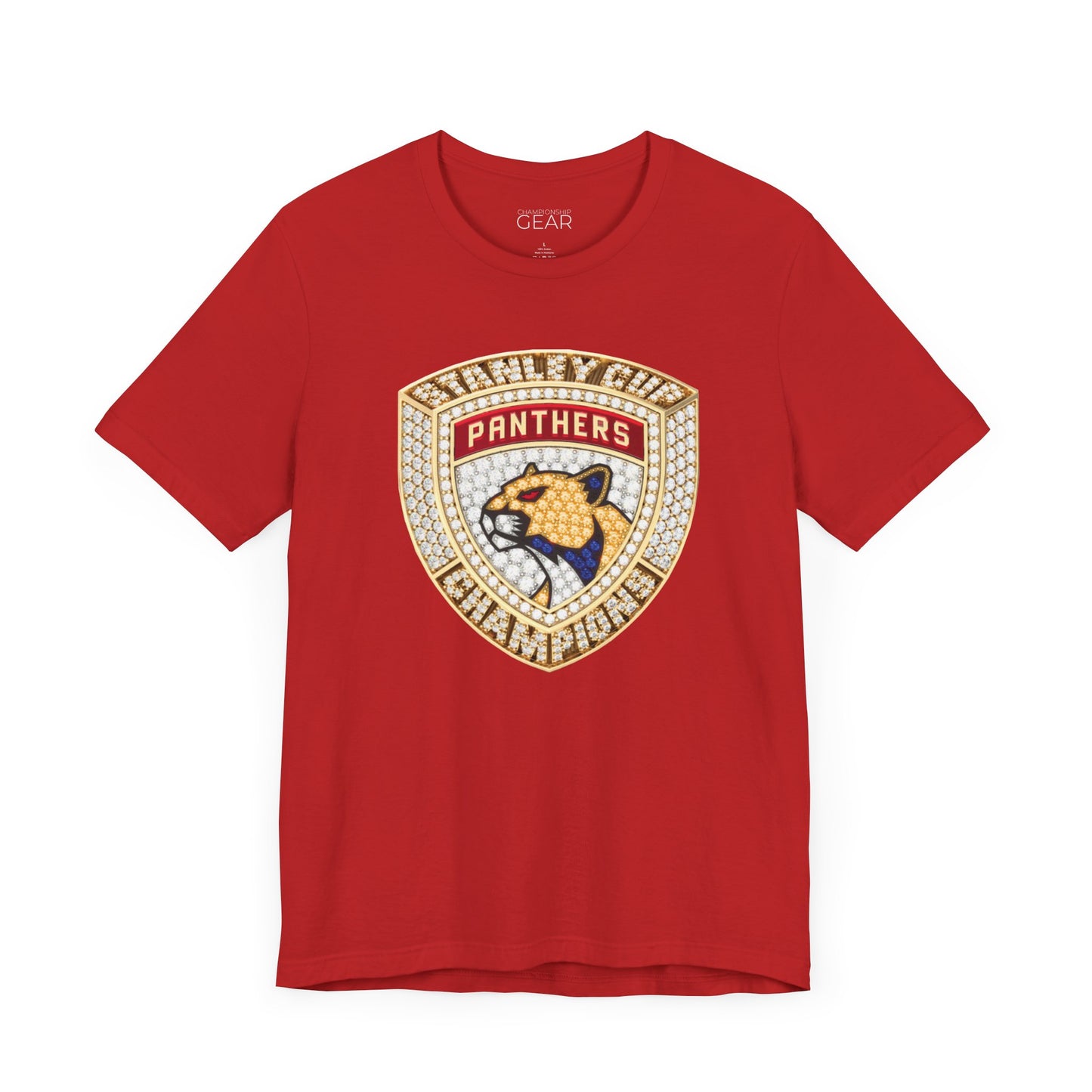 2024 Florida Panthers Stanley Cup Championship Ring Tee