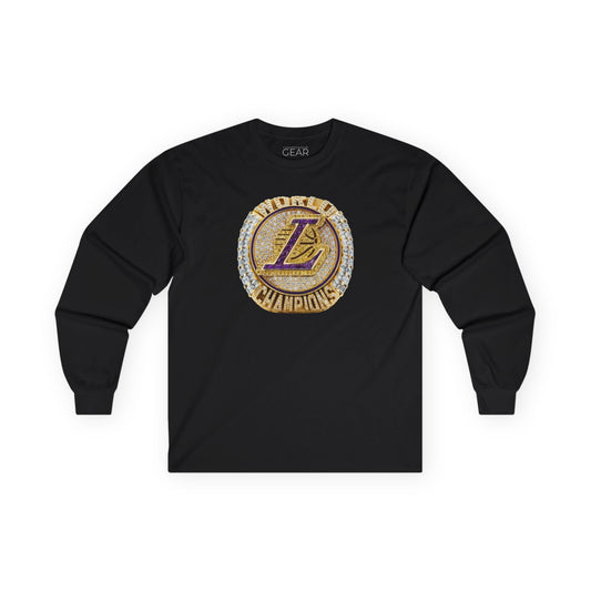 2020 Los Angeles Lakers Championship Ring Longsleeve