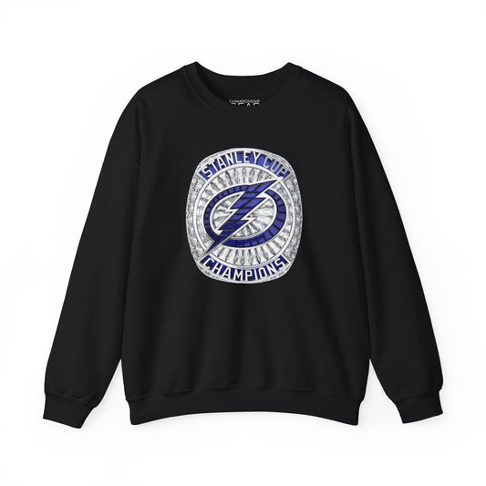 2021 Tampa Bay Lightning Stanley Cup Ring Sweatshirt