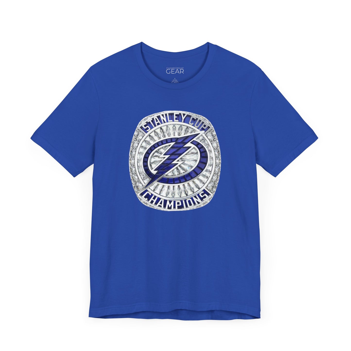 2021 Tampa Bay Lightning Stanley Cup Ring Tee