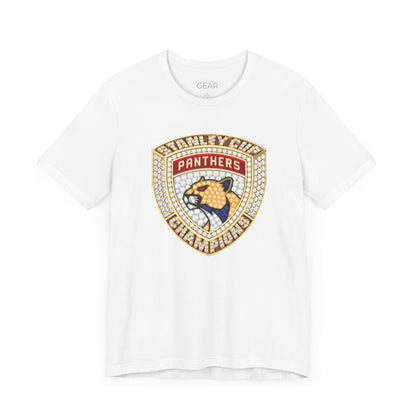 2024 Florida Panthers Stanley Cup Championship Ring Tee