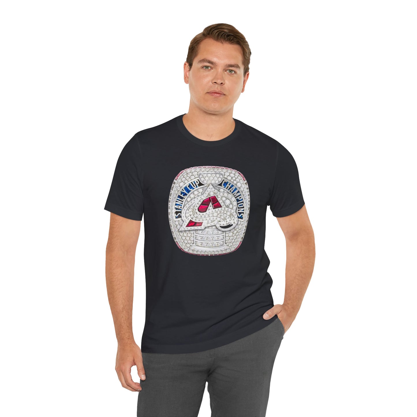 2022 Colorado Avalanche Stanley Cup Ring Tee