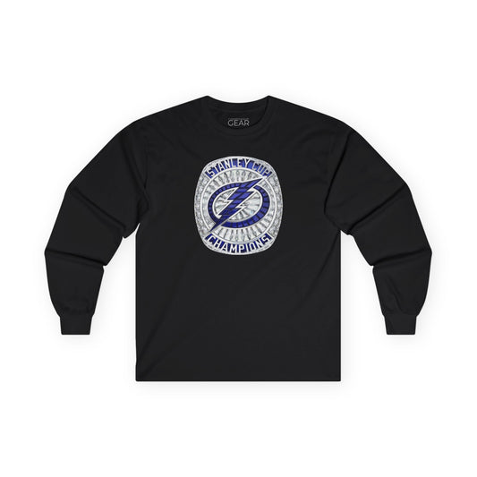 2021 Tampa Bay Lightning Stanley Cup Ring Longsleeve