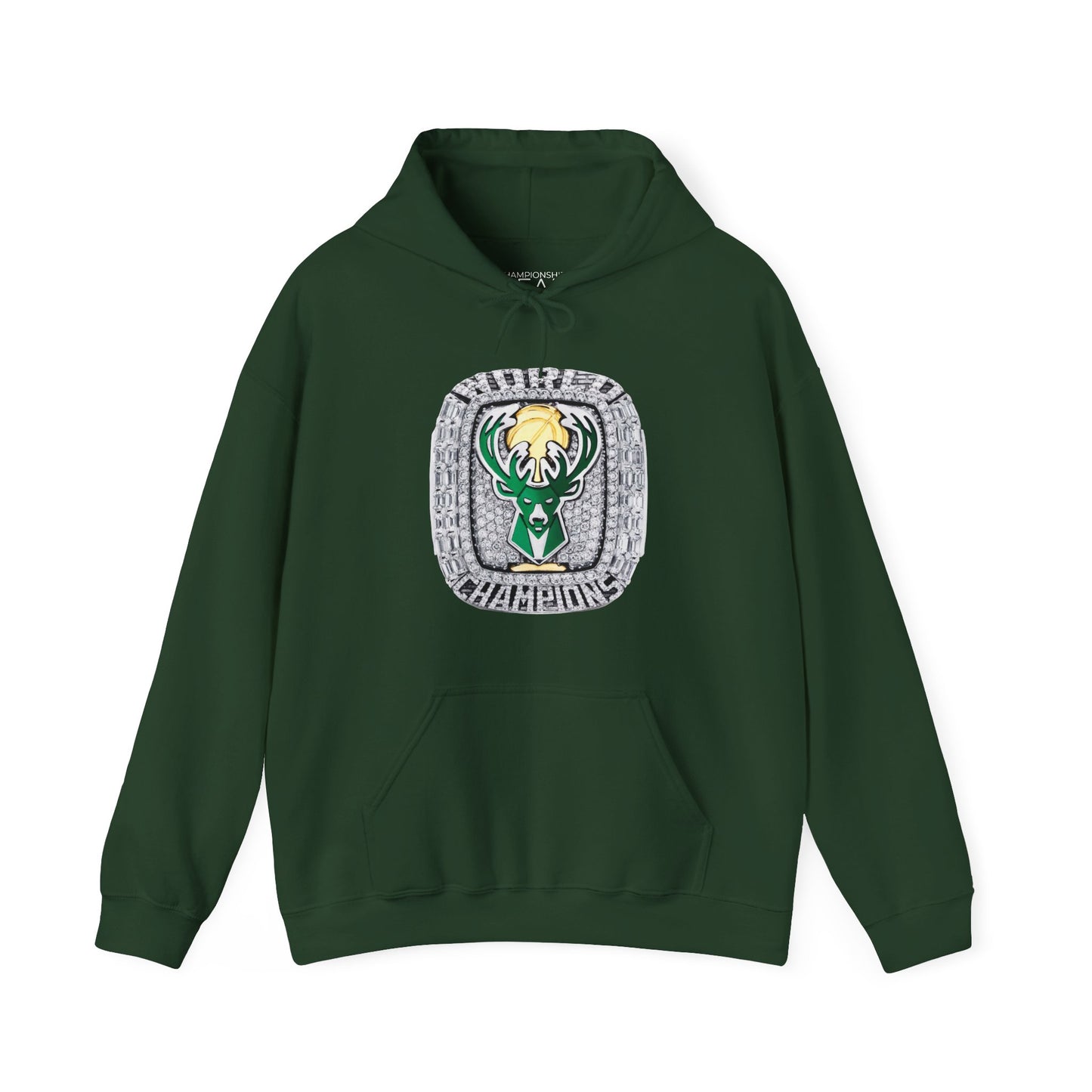 2021 Milwaukee Bucks Championship Ring Hoodie