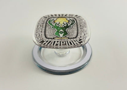 2021 Milwaukee Bucks Championship Ring Device Grip